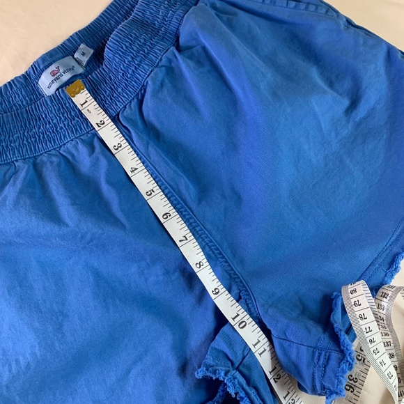 Vineyard Vines Stretch Waist Cutoff Hem 3" Inseam Women's Shorts Blue - Picture 4 of 7